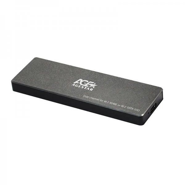 �������� ������ ��� M2 SATA&NVME, �����, ������ Agestar 31UBVS6C (Black) - �������� 1