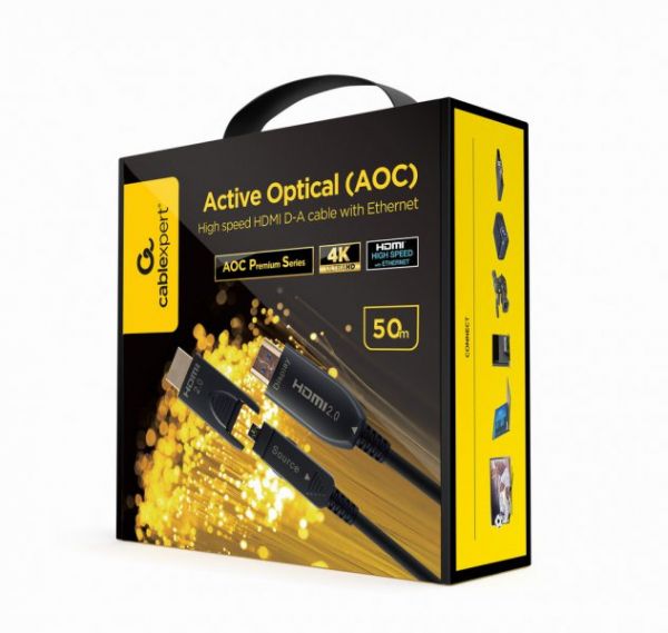 ������ �������� (AOC) HDMI V.2.0, 4� 60��, ���������� ���������, 50 � Cablexpert CCBP-HDMID-AOC-50M - �������� 2