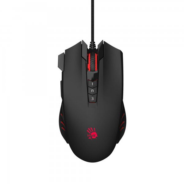 ������ ���� Bloody ����, ������, 4000 dpi, Extra Fire Button A4Tech V9MA Bloody (Black) - �������� 1