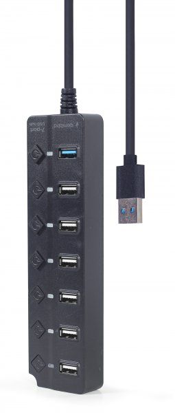   7 i (1xUSB3.1 + 6xUSB2.0),  , ,  Gembird UHB-U3P1U2P6P-01 -  3