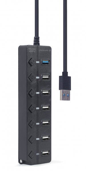   7 i (1xUSB3.1 + 6xUSB2.0),  , ,  Gembird UHB-U3P1U2P6P-01 -  4