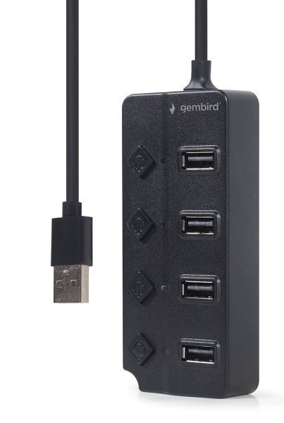   4  USB 2.0,  , ,  Gembird UHB-U2P4P-01 -  3