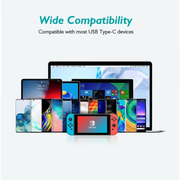 ������ ������ ����� USB 2.0 A-����/C-����,1 �. Choetech AC0002-WH - �������� 9