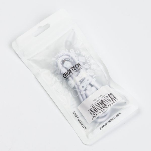 ������ ������ ����� USB 2.0 A-����/C-����,1 �. Choetech AC0002-WH - �������� 11