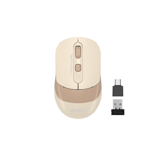    Fstyler, USB, 2000 dpi,  A4Tech FG10CS Air (Cafe Latte) -  1