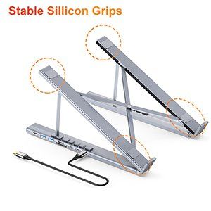 ��� ������� USB-C 7-�-1 (HDMI/PD/���������/USB-A / USB-C), ������� Choetech HUB-M48-GY - �������� 2