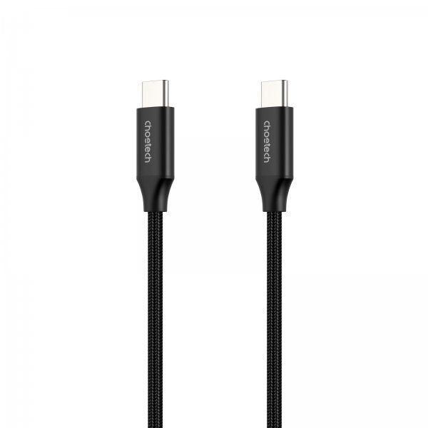  USB 3.1 GEN 2, 100w, C-/C-, 2 ,  Choetech XCC-1007-V2-BK -  1