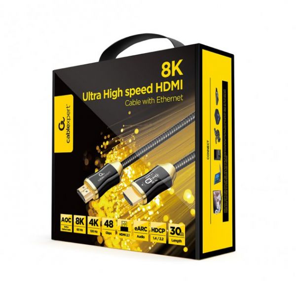 ������ �������� (AOC) HDMI V.2.1, 8� 60��/4� 120��, ���������� ���������, 30 � Cablexpert CCBP-HDMI8K-AOC-30M - �������� 3