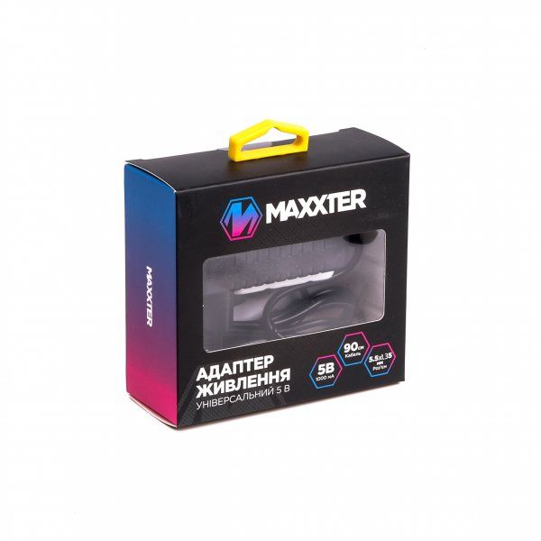 ��������� ��, ��� USB-�������������, ����� 5.5*2.1, 5V-1A Maxxter HPA-5V1A-01 - �������� 6