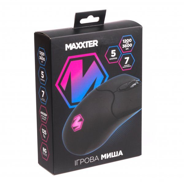 ���� ������, Instant 603, 6 ������, 3600 DPI, USB, ����� Maxxter McG-6B-I603 - �������� 5