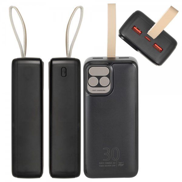 ��� RIVACASE RIVAPOWER VA2585 30000 mAh (Black) - �������� 13