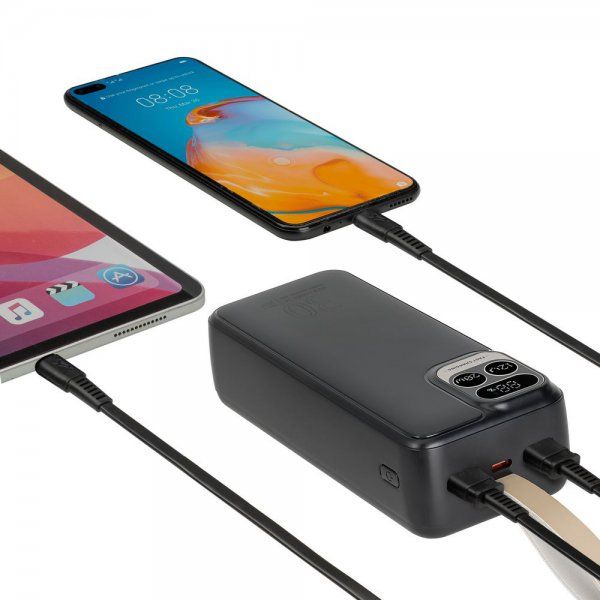 ��� RIVACASE RIVAPOWER VA2585 30000 mAh (Black) - �������� 14