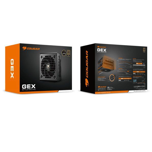 ���� �������� 650 ��, 80 Plus Gold, Modular, 120 �� Silent Fan, 8SATA + 4PCI-E Cougar GEX 650 - �������� 11