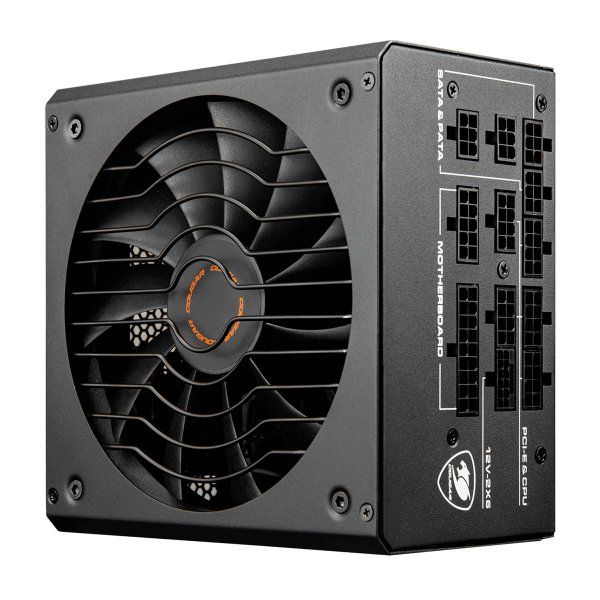 ���� �������� 850 ��, 80 Plus Gold, Modular, 135 �� Silent Fan, 8SATA + 4PCI-E Cougar GLE850 - �������� 2