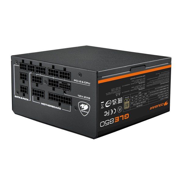 ���� �������� 850 ��, 80 Plus Gold, Modular, 135 �� Silent Fan, 8SATA + 4PCI-E Cougar GLE850 - �������� 7