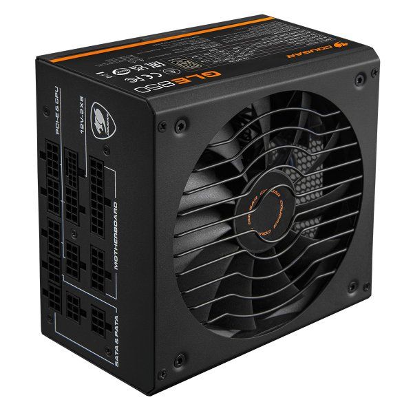 ���� �������� 850 ��, 80 Plus Gold, Modular, 135 �� Silent Fan, 8SATA + 4PCI-E Cougar GLE850 - �������� 8