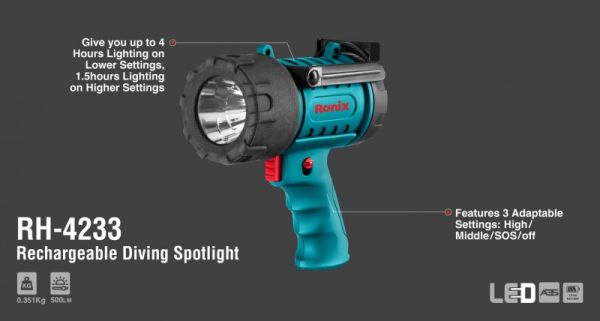 ˳���� ����������� ���������� ���������� 500Lm Ronix RH-4233 - �������� 14