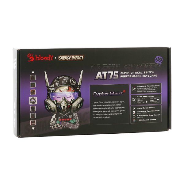���������� A4Tech Bloody AT75 Alpha Optical Switch Cypher Ghost - �������� 16