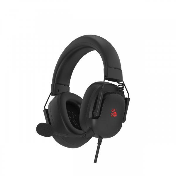 ����� ��������� � ���������, ������� �����������, 7.1 ���������� ����, RGB �����������, USB Bloody G585 (Black) - �������� 7