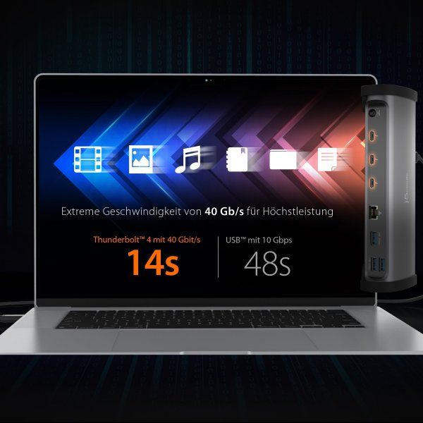   USB-C 11--1 (Thunderbolt/PD//USB-A/USB-C),  J5create JTD562-EN -  8