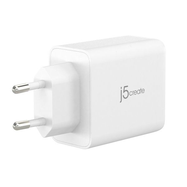 ��������� �������� �������, GaN, 1 USB-A / 2 USB-C, 65��, QC3.0/PD/PPS J5create JUP3365E-EN - �������� 3