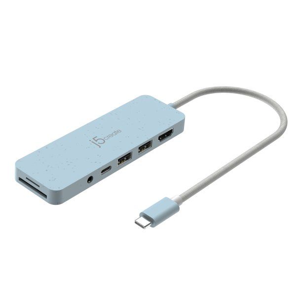  USB-C 6--1 (/HDMI//),  J5create JCD373EC-N -  1