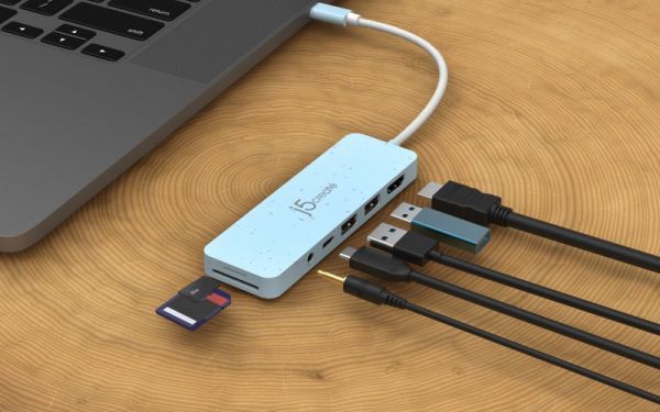  USB-C 6--1 (/HDMI//),  J5create JCD373EC-N -  4