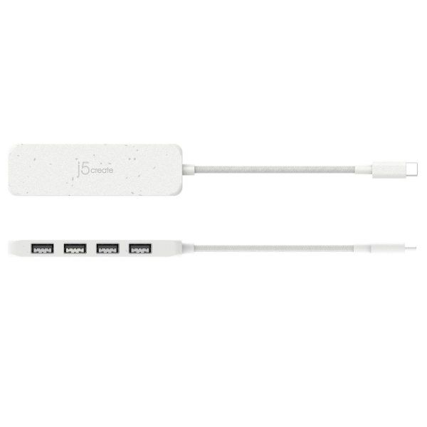  USB 3.2, 10Gbps, USB-  4 USB-A,  J5create JCH341EW-N -  4