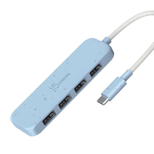  USB 3.2, 10Gbps, USB-  4 USB-A,  J5create JCH341EC-N -  2
