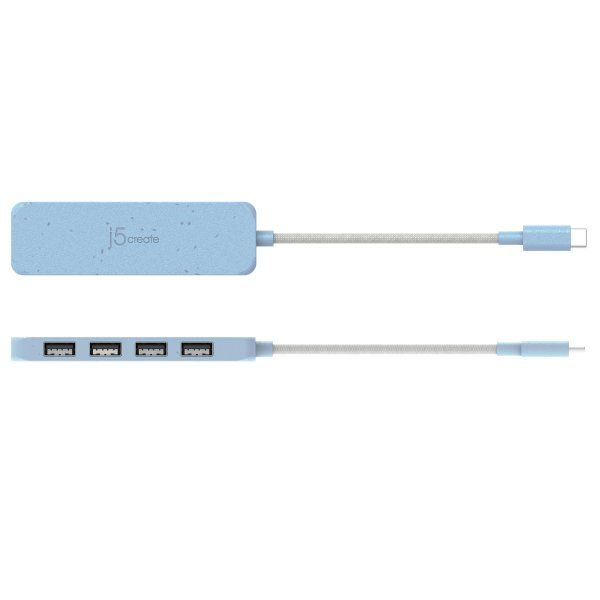  USB 3.2, 10Gbps, USB-  4 USB-A,  J5create JCH341EC-N -  4