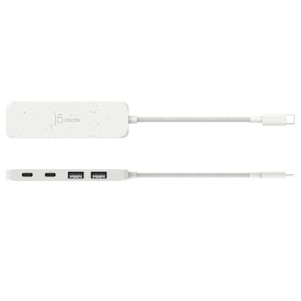  USB 3.2, 10Gbps, USB-  2 USB-A/2 USB-,  J5create JCH342EW-N -  4