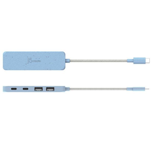  USB 3.2, 10Gbps, USB-  2 USB-A/2 USB-,  J5create JCH342EC-N -  4