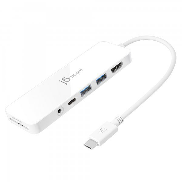������������� USB-C 6-�-1 (���/HDMI/���������/����), ���� J5create JCD373-N - �������� 1