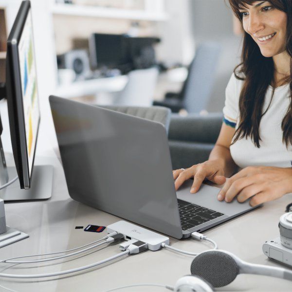������������� USB-C 6-�-1 (���/HDMI/���������/����), ���� J5create JCD373-N - �������� 6