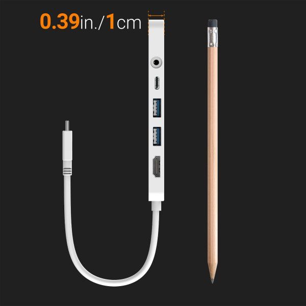 ������������� USB-C 6-�-1 (���/HDMI/���������/����), ���� J5create JCD373-N - �������� 8
