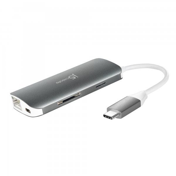 ��� ������� USB-C 9-�-1 (���/HDMI/PD/���������), ���� J5create JCD383-N - �������� 2