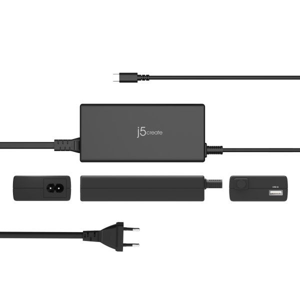 ��������� �������� �������, 1 USB-A / 1 USB-C, 100��,/PD J5create JUP2290C-EN - �������� 3