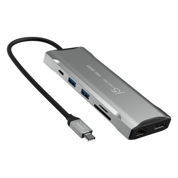 ������������� USB-C 10Gbps, 9-�-1 (���/HDMI/DP/PD/LAN/���������), ���� J5create JCD397-N - �������� 1