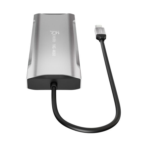 ������������� USB-C 10Gbps, 9-�-1 (���/HDMI/DP/PD/LAN/���������), ���� J5create JCD397-N - �������� 4