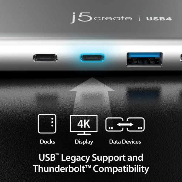 ������������� 7-�-1 (���/HDMI/DP/PD/���������), ���� J5create JCD401-N - �������� 9