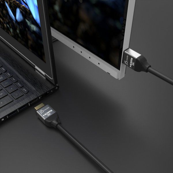  HDMI V.2.1, 8 60, HDR10, HLG, 48Gbps, YUV 4:4:4,  , 2  J5create JDC53-N -  6