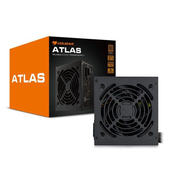 ���� �������� ATX 3.1 650W, 87% PLUS Bronze, 6SATA+4PCI-E Cougar ATLAS (ATX 3.1) 650 - �������� 6