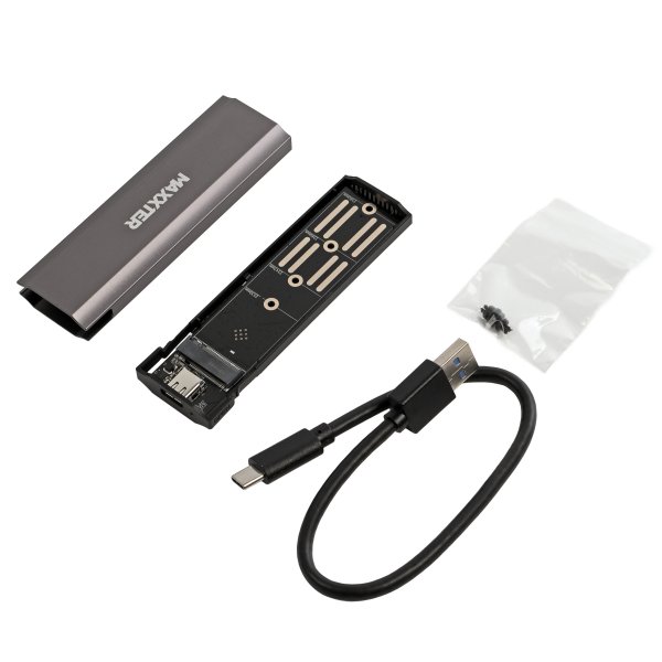 �������� ������ M.2 (NVMe), USB 3.1 Gen2, ��� Maxxter EHDE-2280S-02 - �������� 3