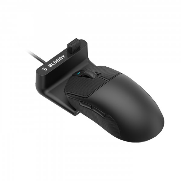 ���� ������ ���������� Bloody, 2.4 ���, ���������� ����������, ������� 20000 CPI, ������ Alpha 20K Engine, ����� R77 Ultra Dock (Black) - �������� 5