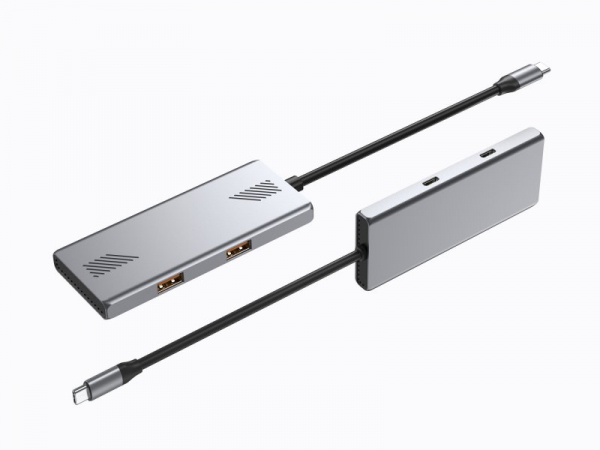 ��� �� 4 ����� 2xUSB 3.2,2xUSB-C, �����, ��������� Gembird UHB-CM-U310-A2C2-01 - �������� 2