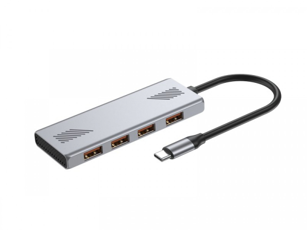 ��� �� 4 ����� USB 3.2, �����, ��������� Gembird UHB-CM-U310-A4-01 - �������� 1