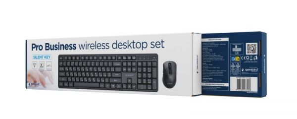 ����������� �������� (��������� + ����), Silent Key Pro Business, ������ Gembird KBS-WMS-01-CYRL - �������� 4