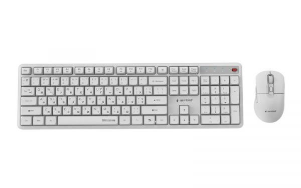 ����������� �������� (��������� + ����), Silent Key Pro Business, ���� Gembird KBS-WMS-01-W-CYRL - �������� 1