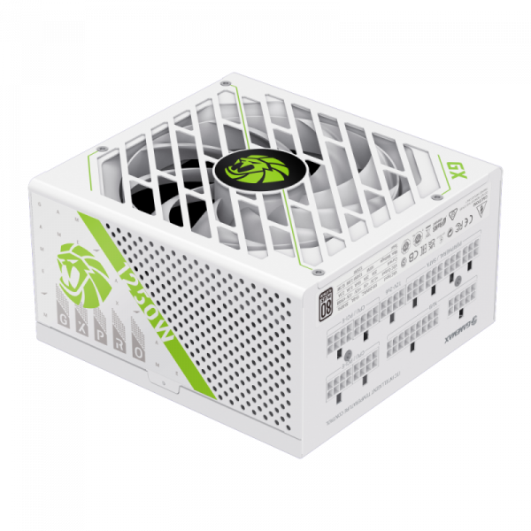 GAMEMAX   ATX 1250W, 80+ Platinum ,fan 135mm,f ully modular OTP, OCP, SCP, OVP, UVP, OPP GX-1250 PRO WT(ATX3.1PCIe5.1) -  3