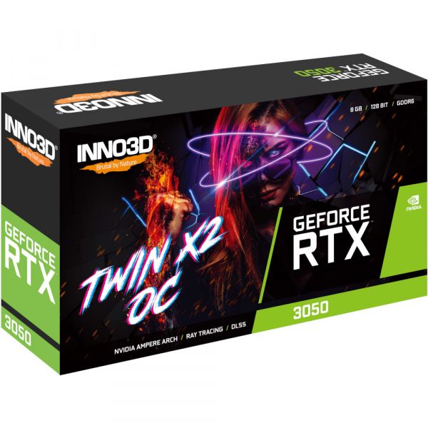³�������� Inno3D NVIDIA  GEFORCE RTX 3050 TWIN X2 OC Inno3D RTX 3050 TWIN X2 OC - �������� 3